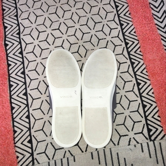 VINCE Ward Gray Knit Platform Slip On Sneakers, sz 10 - Picture 9 of 12